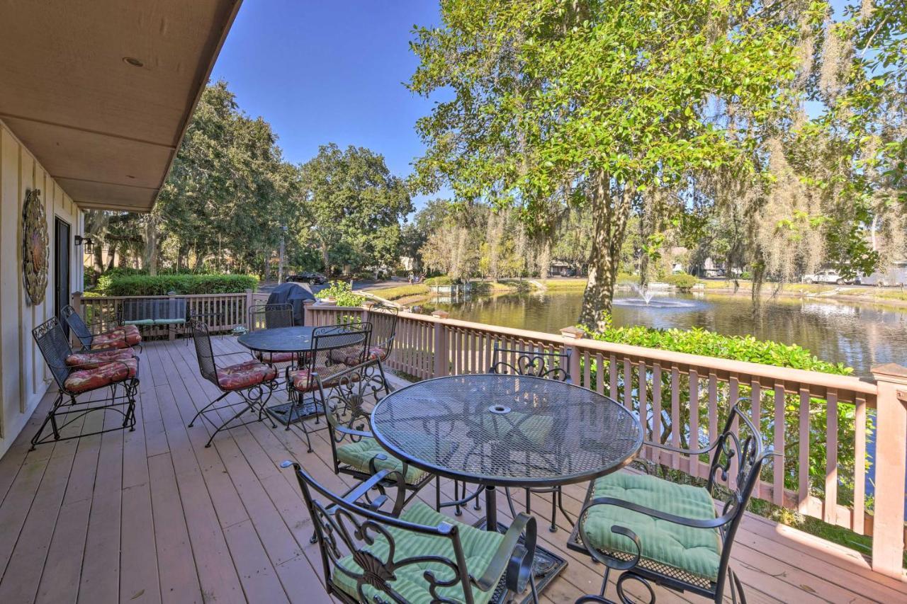 הילטון הד איילנד Palmetto Dunes Villa With Deck And Lagoon Views! מראה חיצוני תמונה