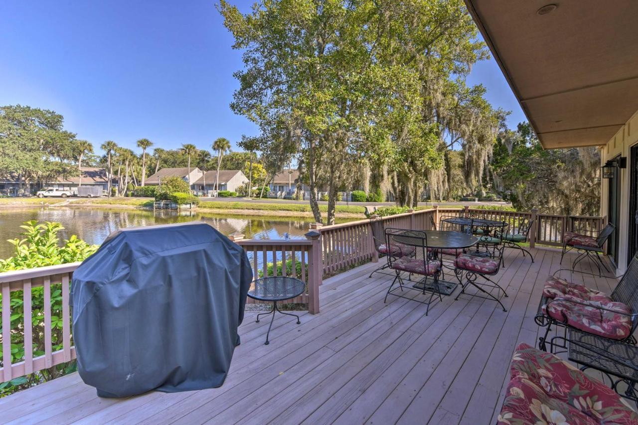 הילטון הד איילנד Palmetto Dunes Villa With Deck And Lagoon Views! מראה חיצוני תמונה